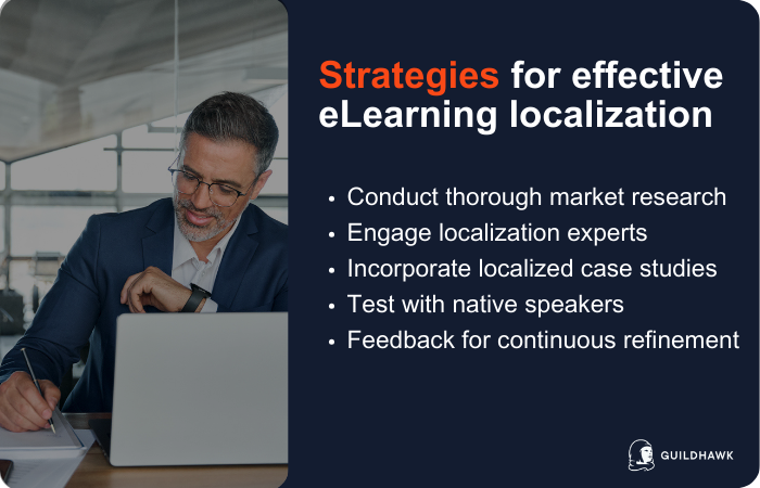 Strategies for effective eLearning localization