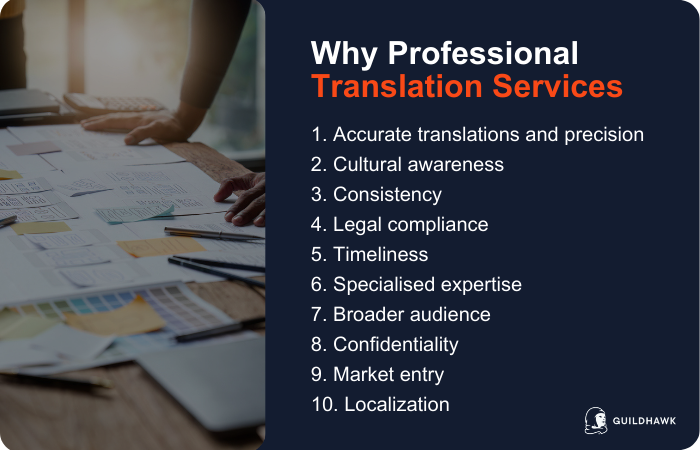 Why professional translation services