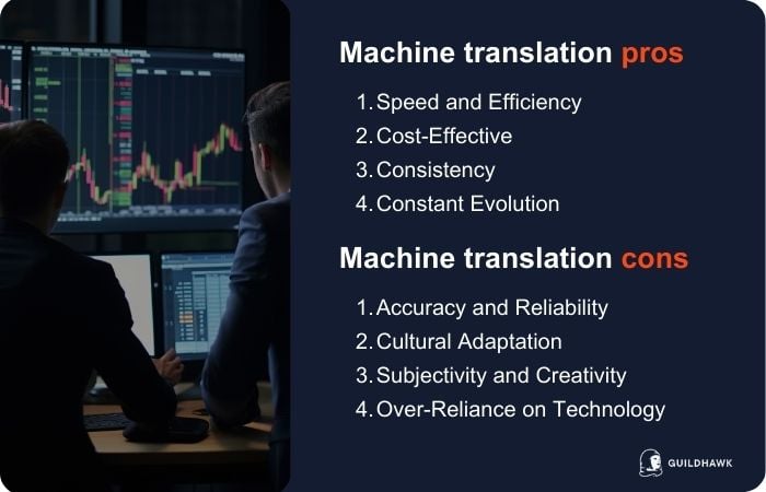 machine translation pros and cons